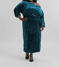 Never Fully Dressed - Velvet Tilly Midi Dress