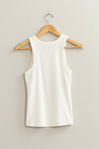 Double Zero - Ribbed Tank Top