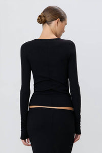 Eterne - Long Sleeve Fitted Top