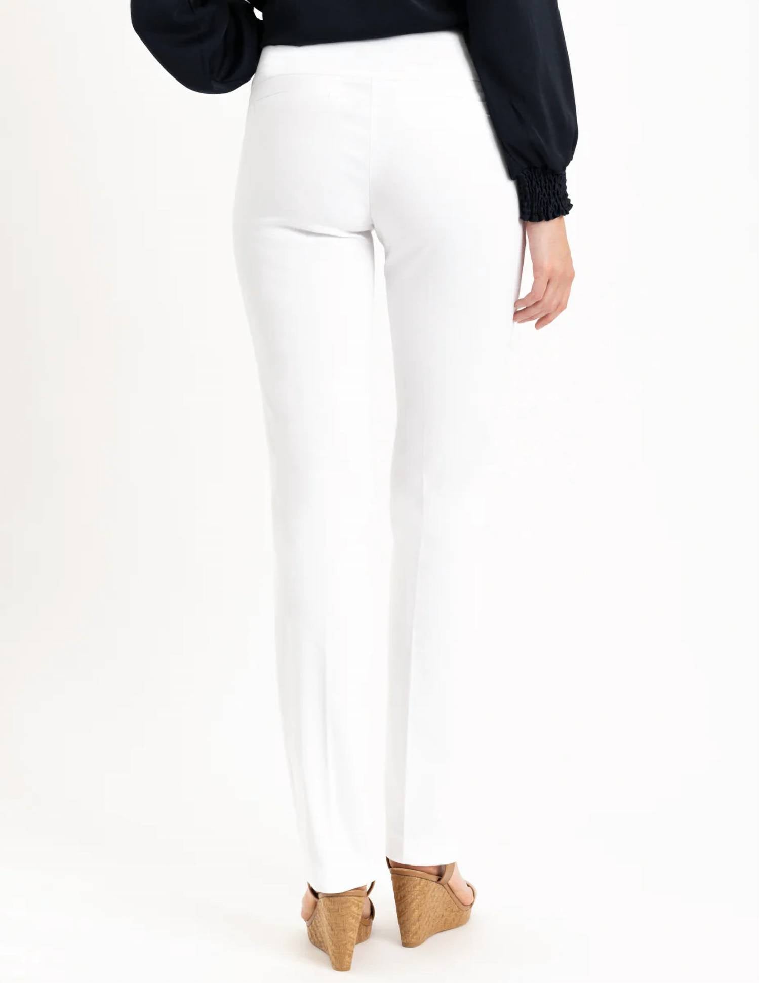 Renuar - Pull On Straight Leg Pant