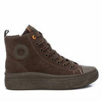 Refresh - Women's Casual High Top Suede Sneakers