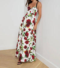 L'Agence - Sutton Beaded Strap Gown
