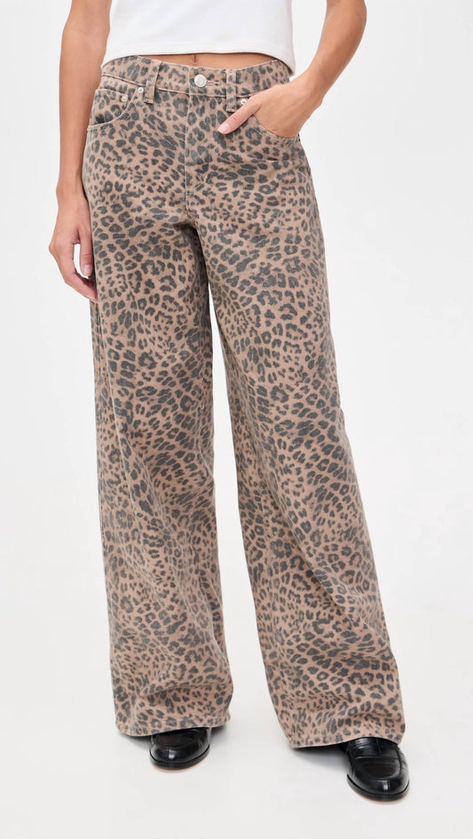 Z Supply - Marli Denim Leopard Pant