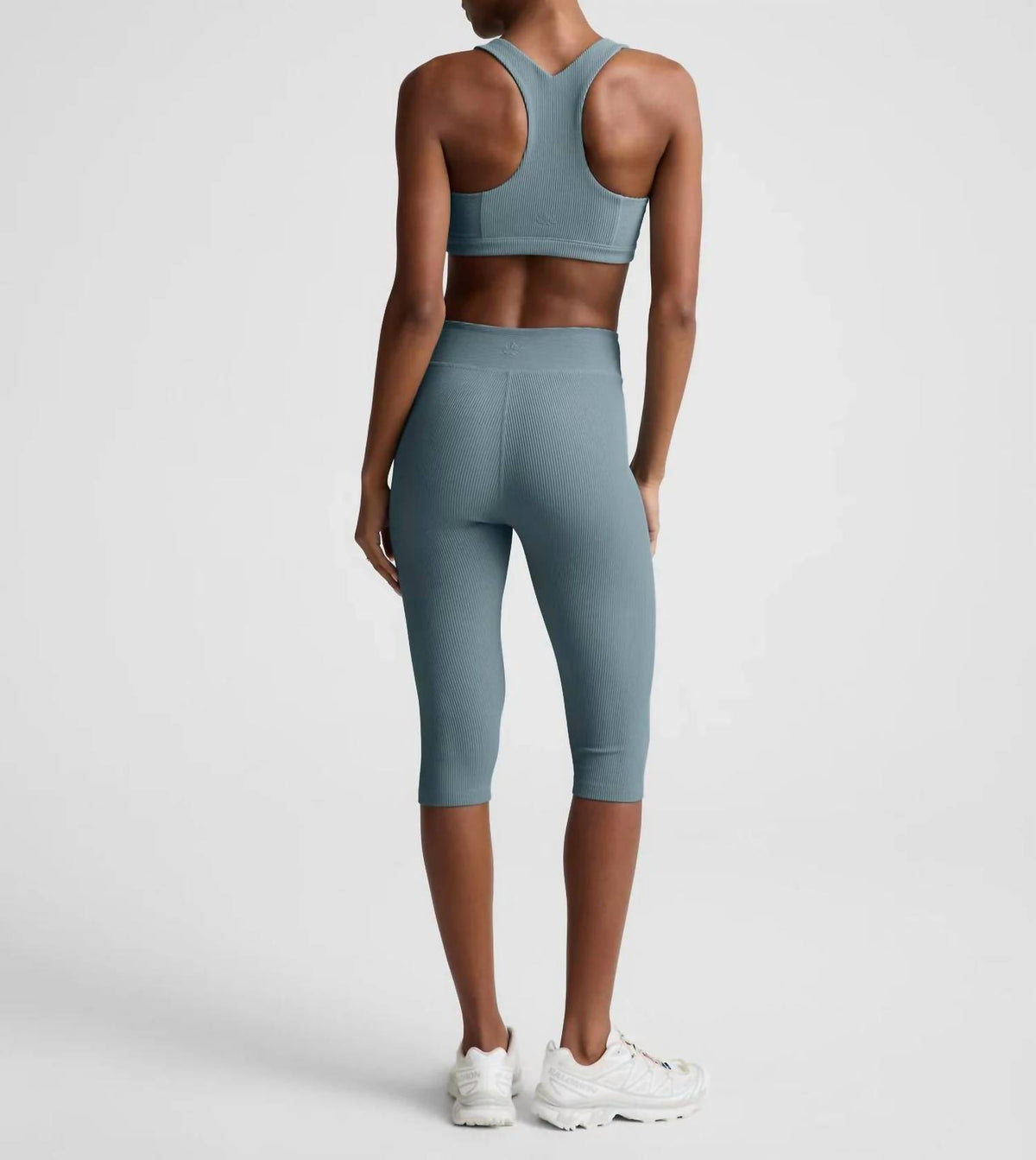 Beyond Yoga - Impulse Ribbed V-waist Pedal Pusher Leggings