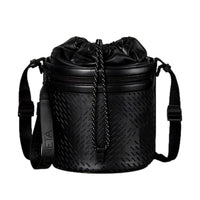 Bottega Veneta - Women's Perforated Leather Drawstring Bucket Crossbody Bag
