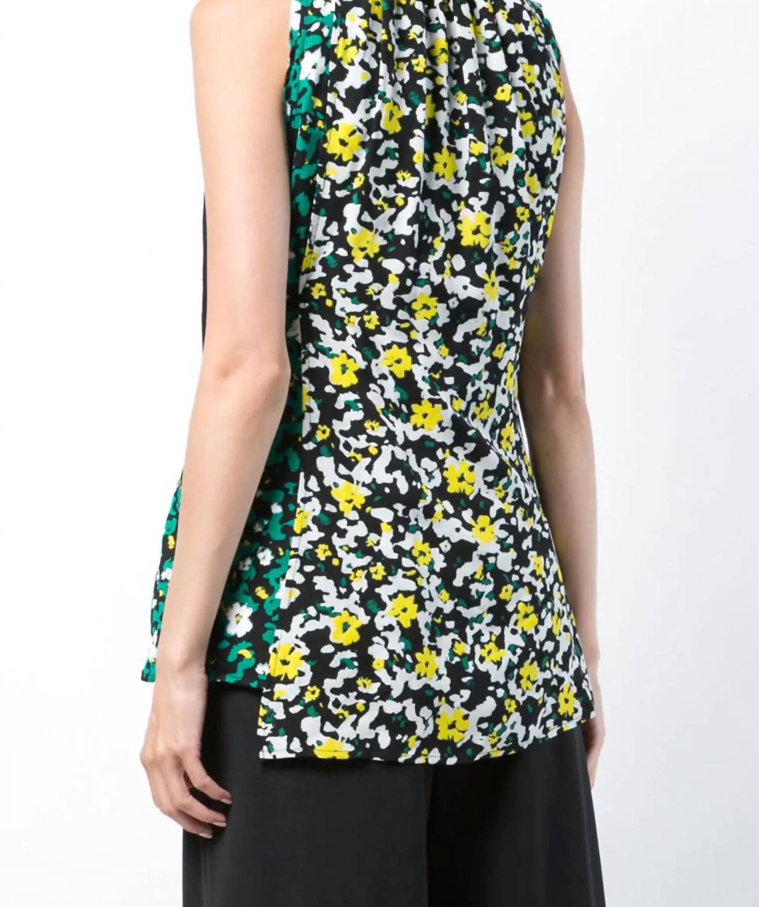 Proenza Schouler - Floral Asymmetrical Top