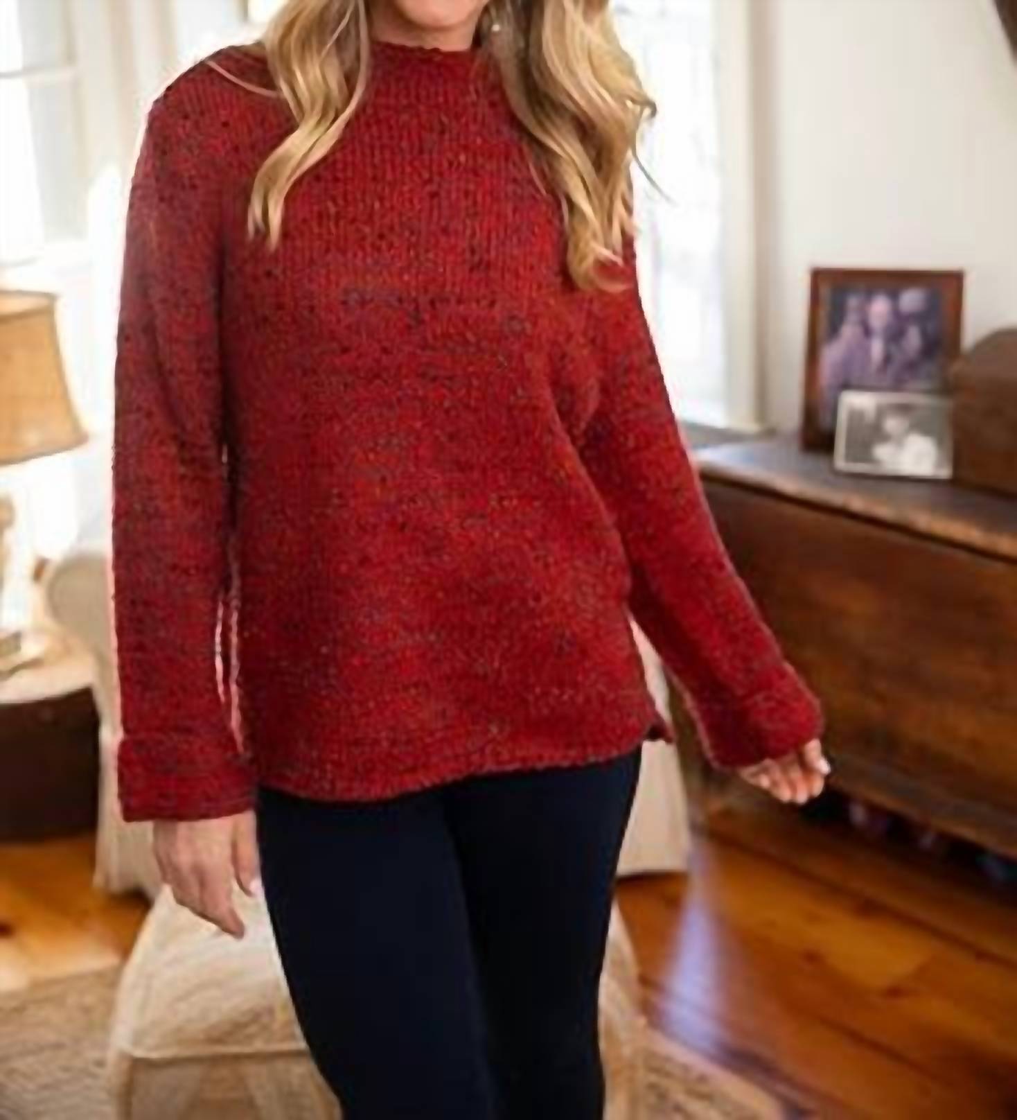 Habitat - Confetti Funnel Neck Sweater