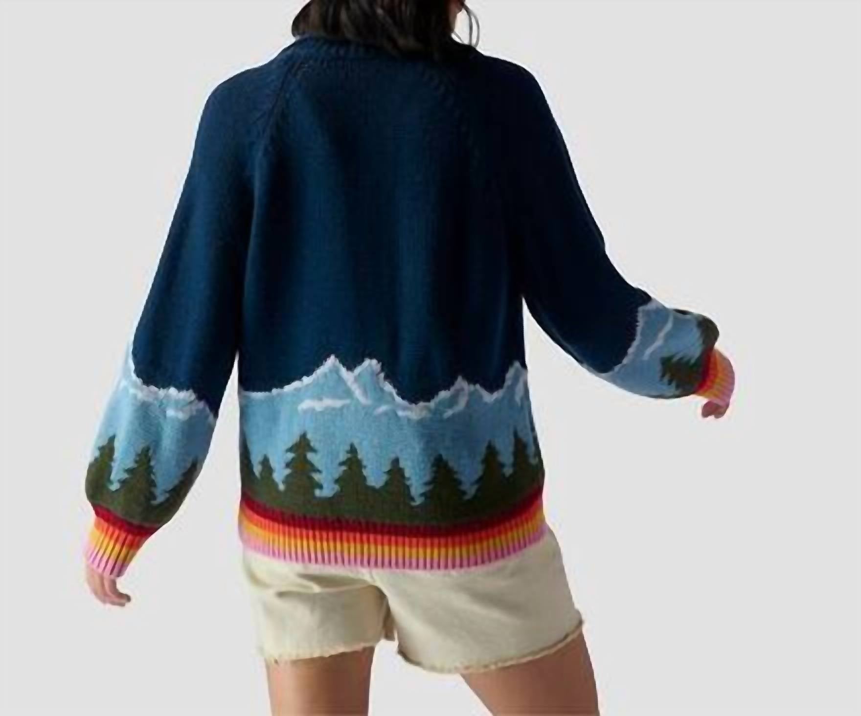 The Great. - Vista Full-zip Sweater