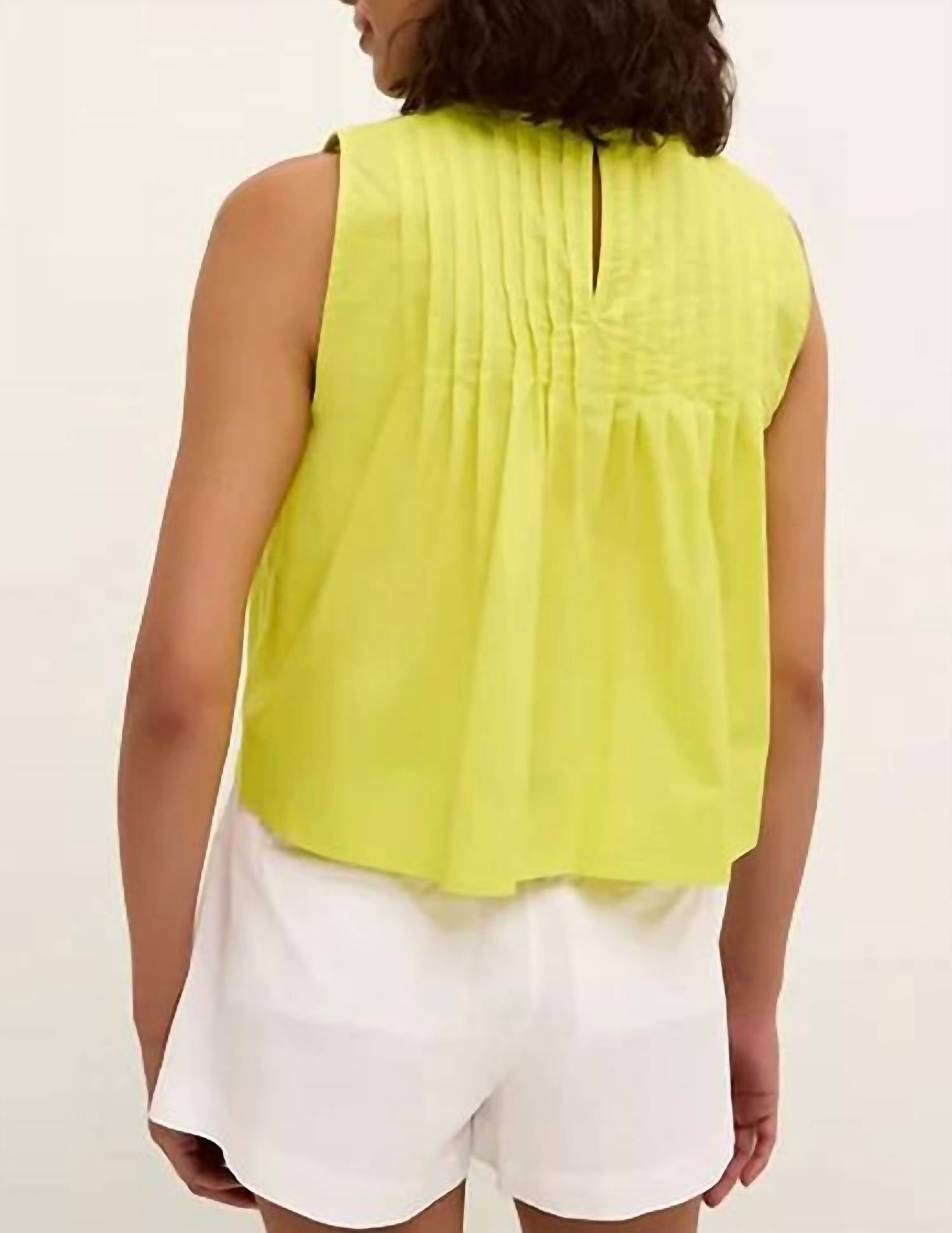 Marie Oliver - Letta Pintuck Top