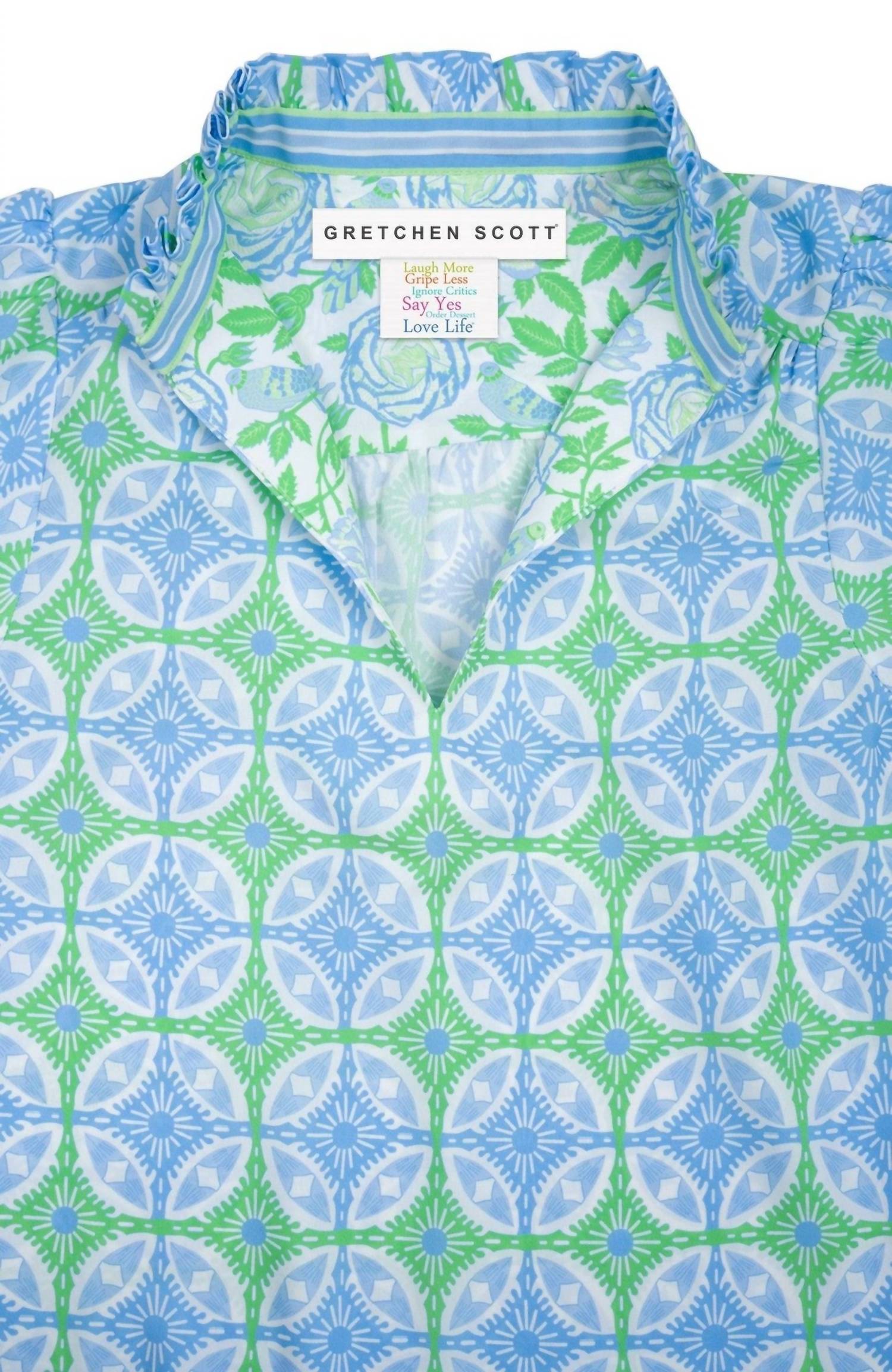 Gretchen Scott - Ruffleneck Tunic