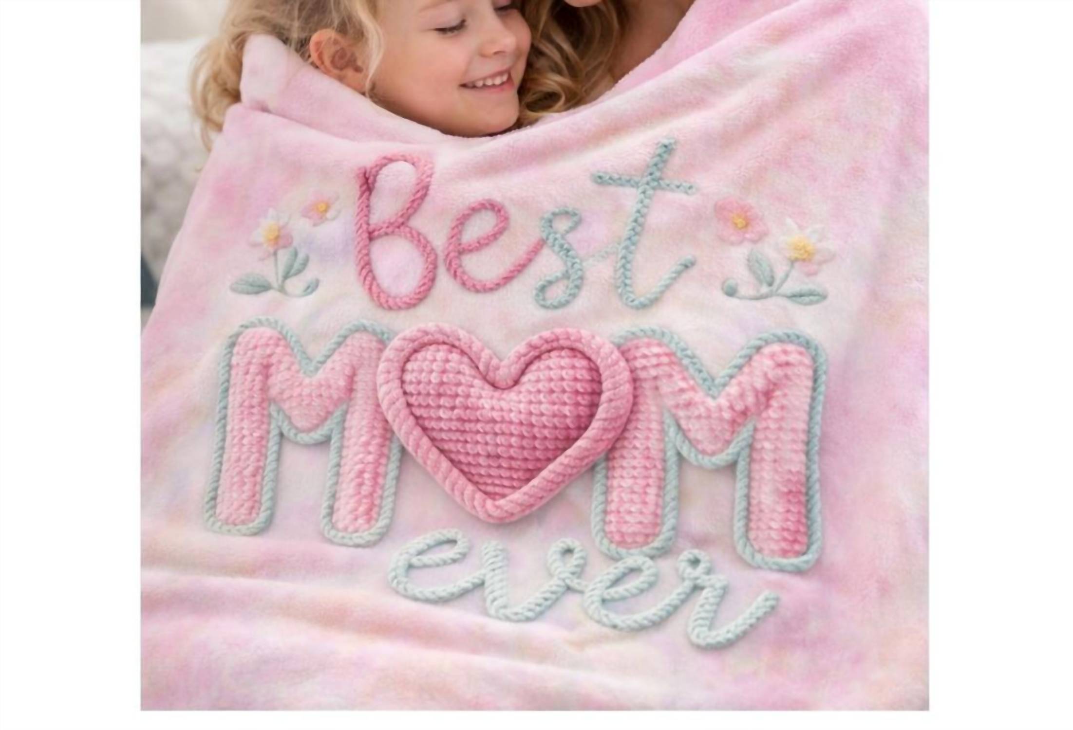 Julia Rose - Women's Best Mom Ever Blanket