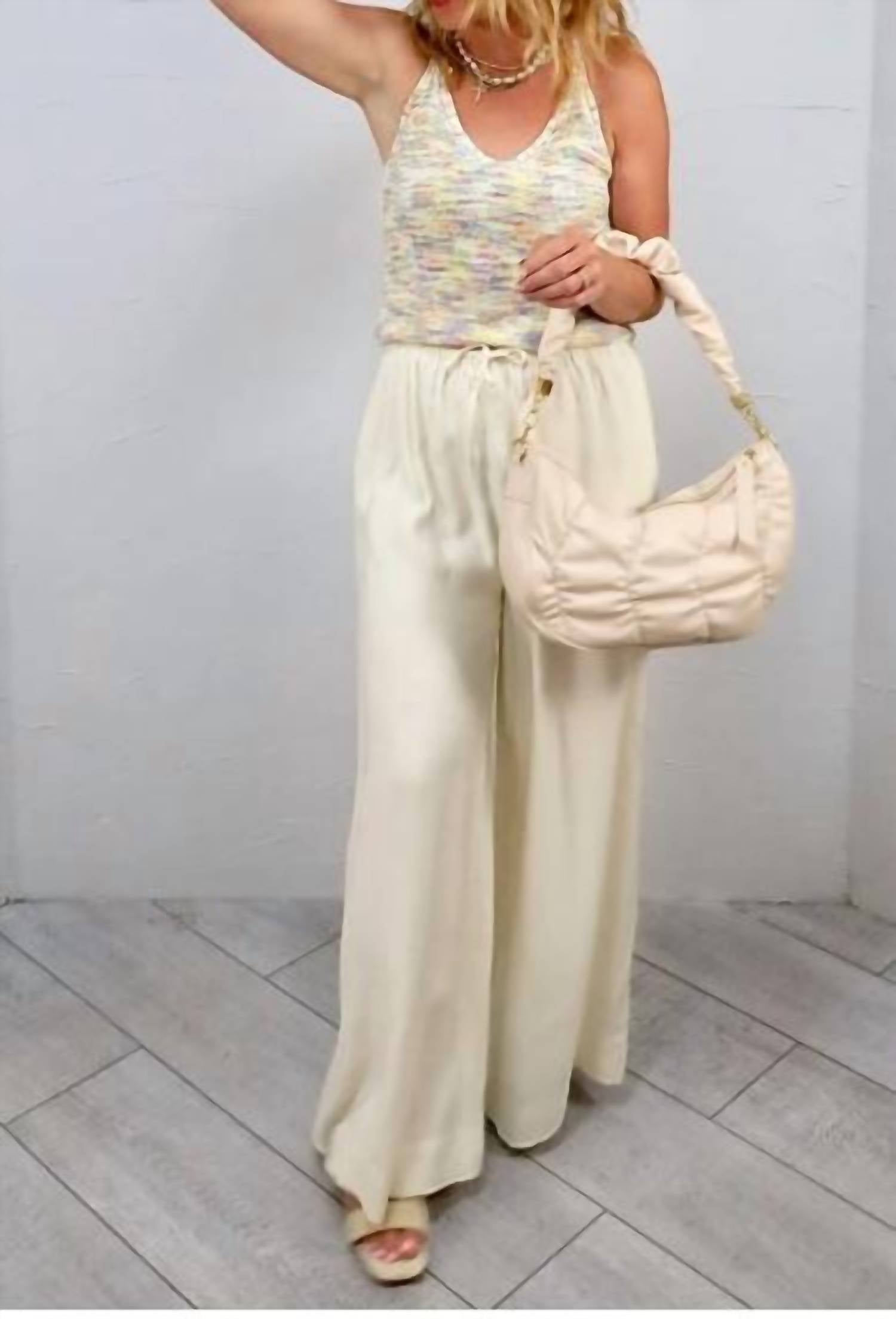 Lucy Paris - Women's Bea Flowy Pants