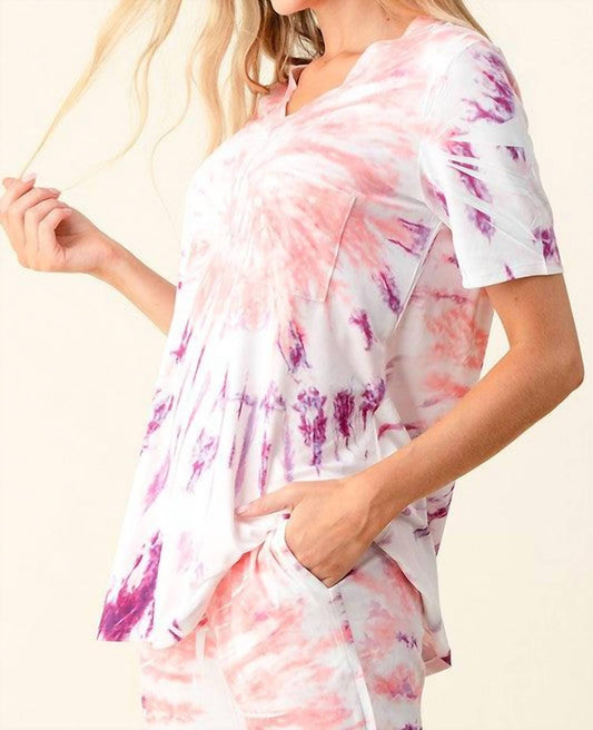 Blumin - Starburst Tie Dye Jogger Set