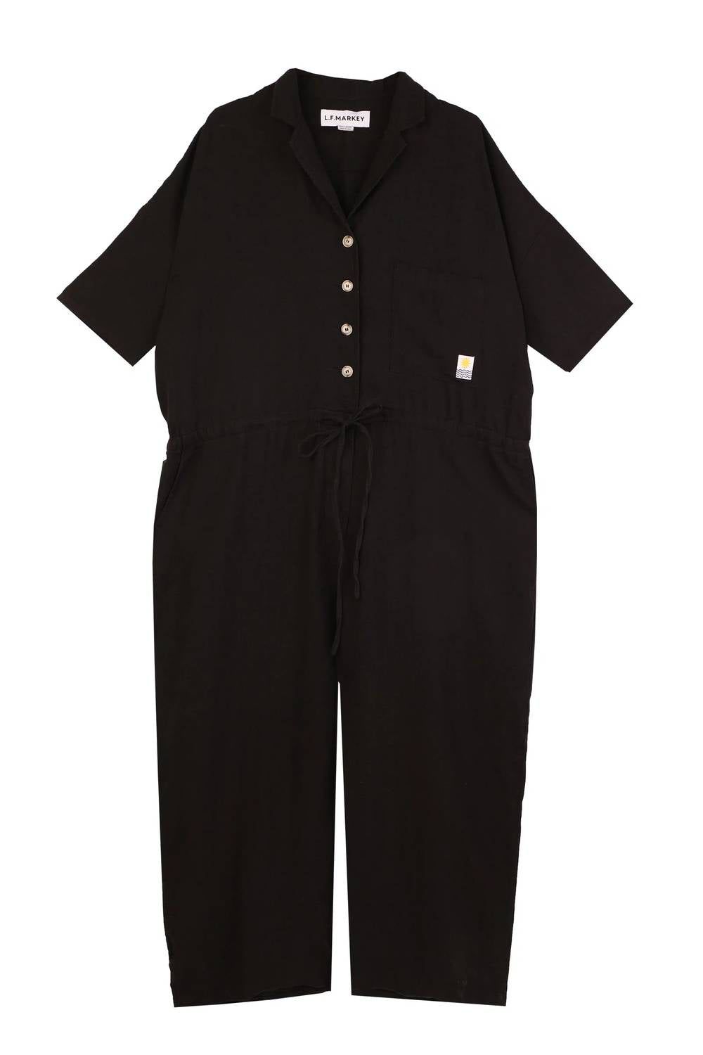 L.F. Markey - Maxim Short Sleeve Jumpsuit