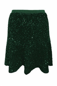 Brianna Cannon - Sequin Trumpet Mini Skirt