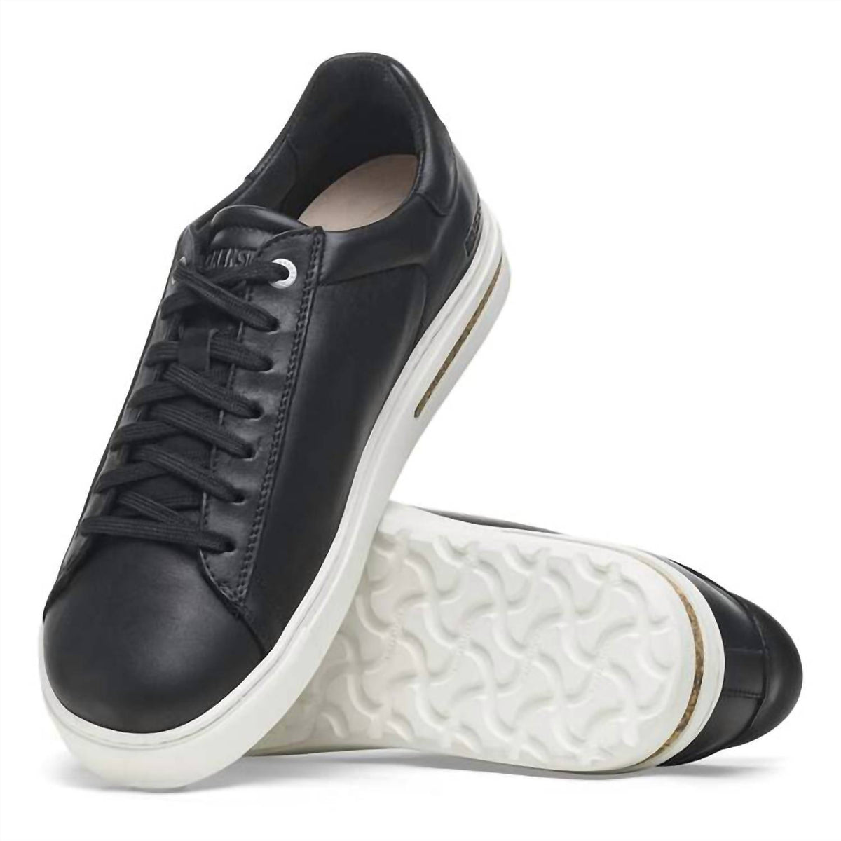 Birkenstock - Women's Bend Low Natural Leather Sneakers