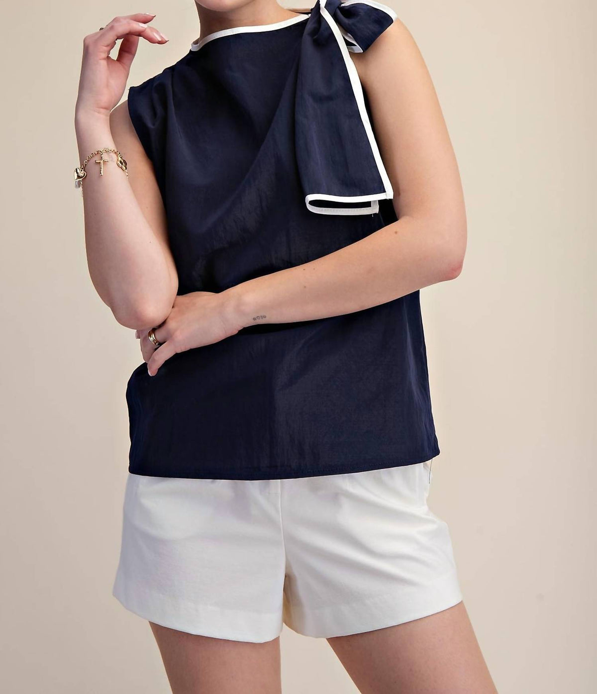 Glam - Side Tie Top