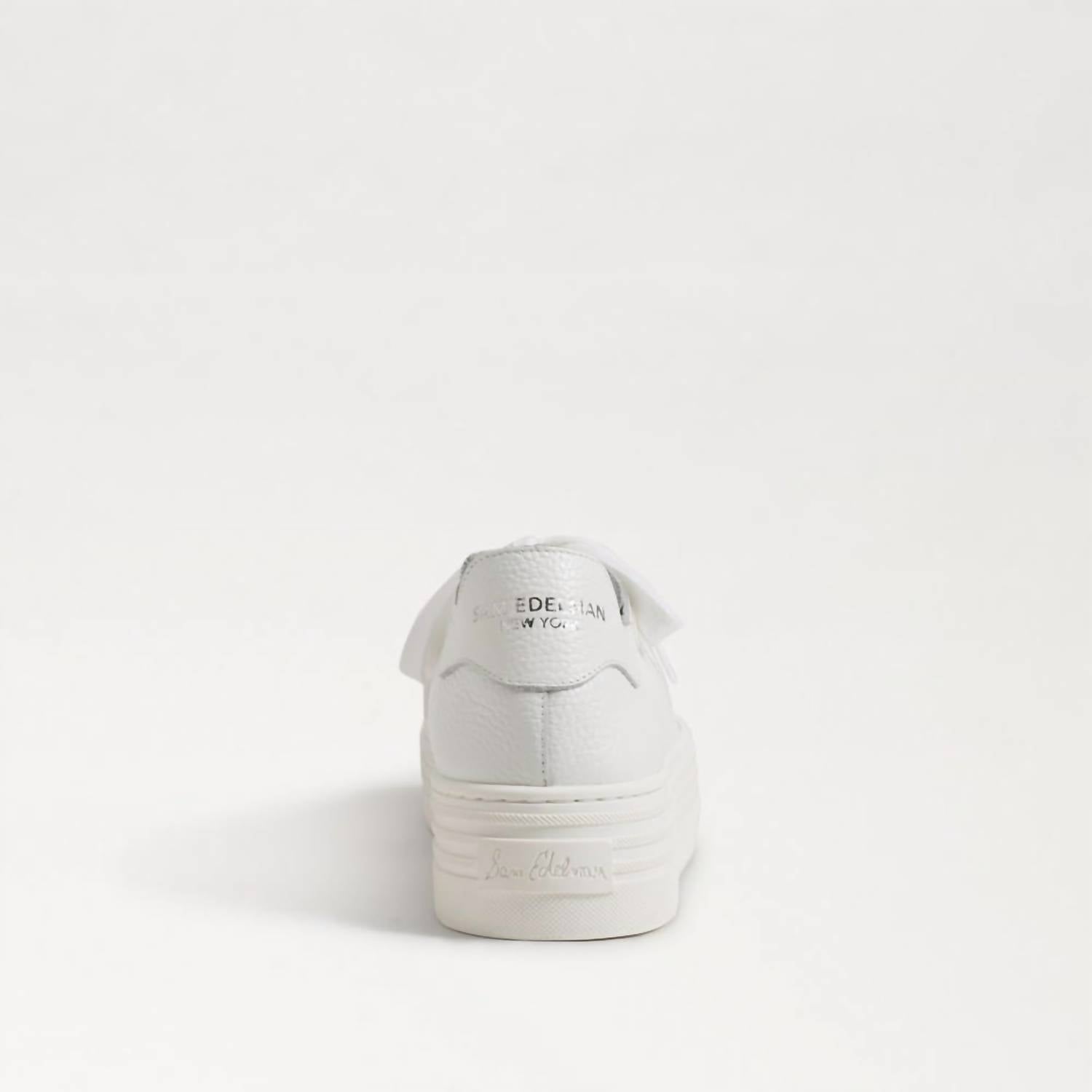 Sam Edelman Women's Pippy Sneaker Shoe in white - women's sneaker - view 4