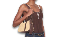 Tory Burch - Small Romy Raffia Shoulder Bag