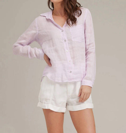 Bella Dahl - Linen Pocket Button Down