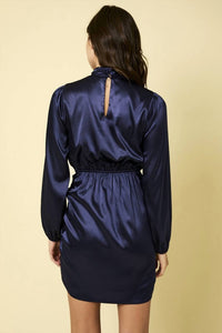Gilli - Zazie Satin Tie Waist Dress