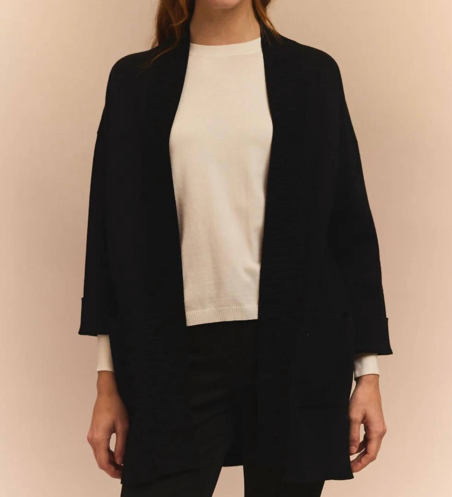 The H Edition - Luna Bracelet Sleeve Coat