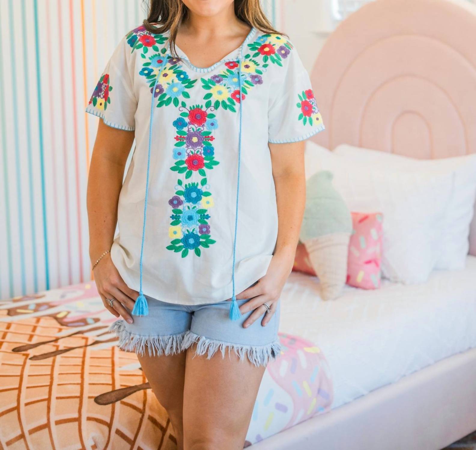 Layerz Clothing - Harlow Short Sleeve Top