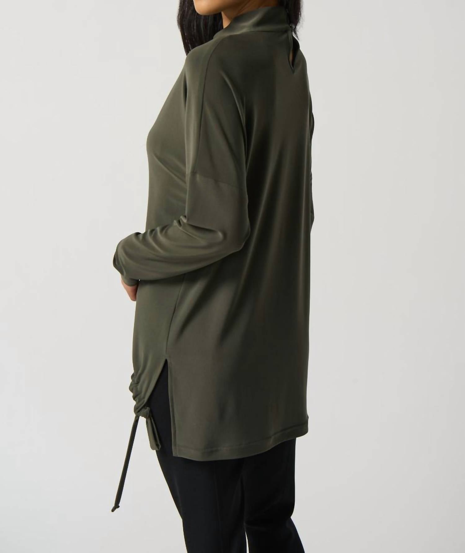 Joseph Ribkoff - Keyhole Neck Top