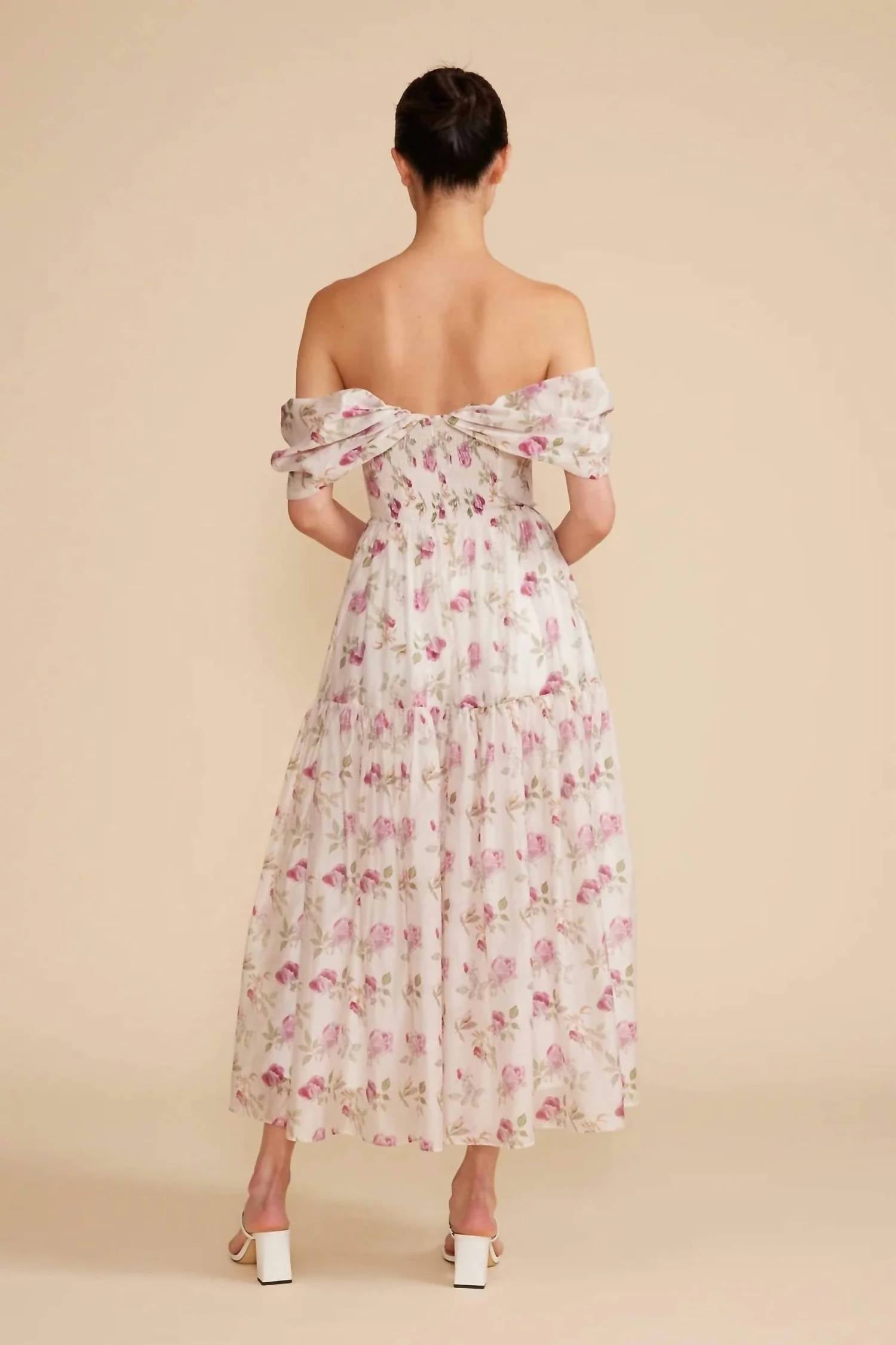 Lucy Paris - Catarina Off The Shoulder Dress
