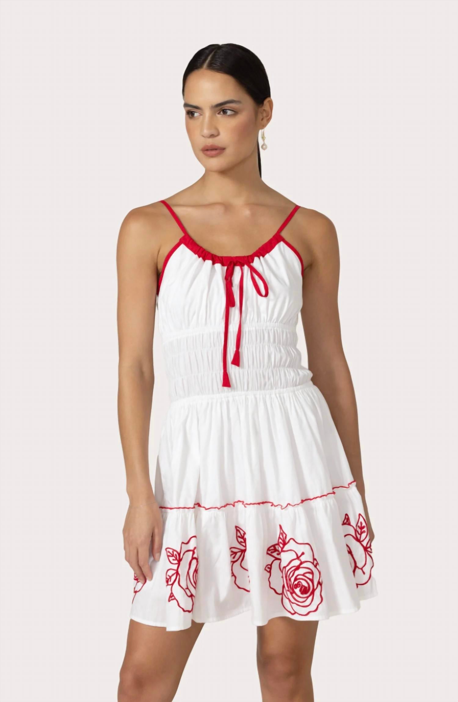Lusana - Rosa Mini Dress