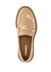 Andrea Women's Platform Loafer in beige - women's flats - alternate view