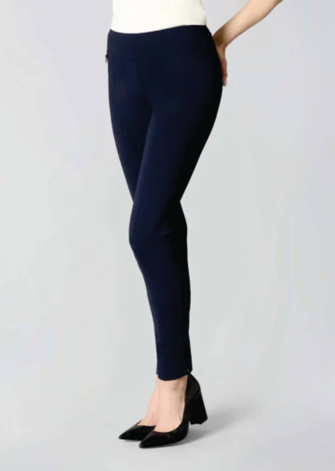 LISETTE Kathryne Slim-cut Pant in black - women's pants
