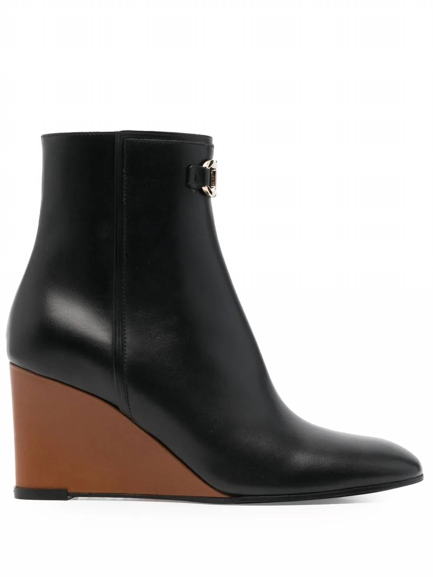 Salvatore Ferragamo - Women's Wedge-heel Ankle Boots