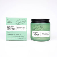 Upcircle - Vegan Body Cream With Aloe Vera and Cocoa Butter For Dry Skin