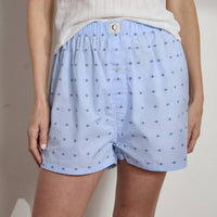 The Sleep Code - Women's Dobby Cotton Boxer