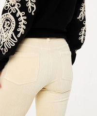 Esqualo - Rib Flare Trousers