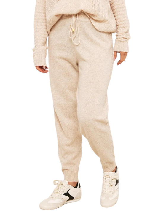 Brodie Cashmere - Luxe Cable Jogger