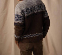 The Normal Brand - Men's Fair Isle Crew Sweater
