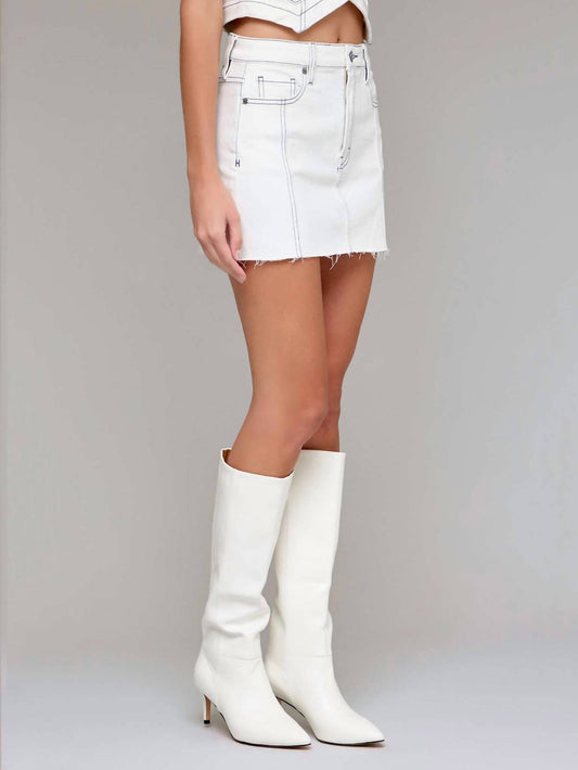 Hidden - Peyton High Rise Mini Skirt