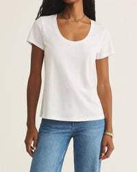 Z Supply - Anywhere Scoop Tee Top