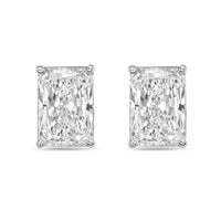 Diana M Jewels - Women's Radiant Lab-grown Diamond Stud Earrings (10.00 Tcw) - Bold