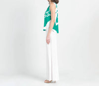 Clara Sunwoo - U-neck Curved Hi-low Tank Top
