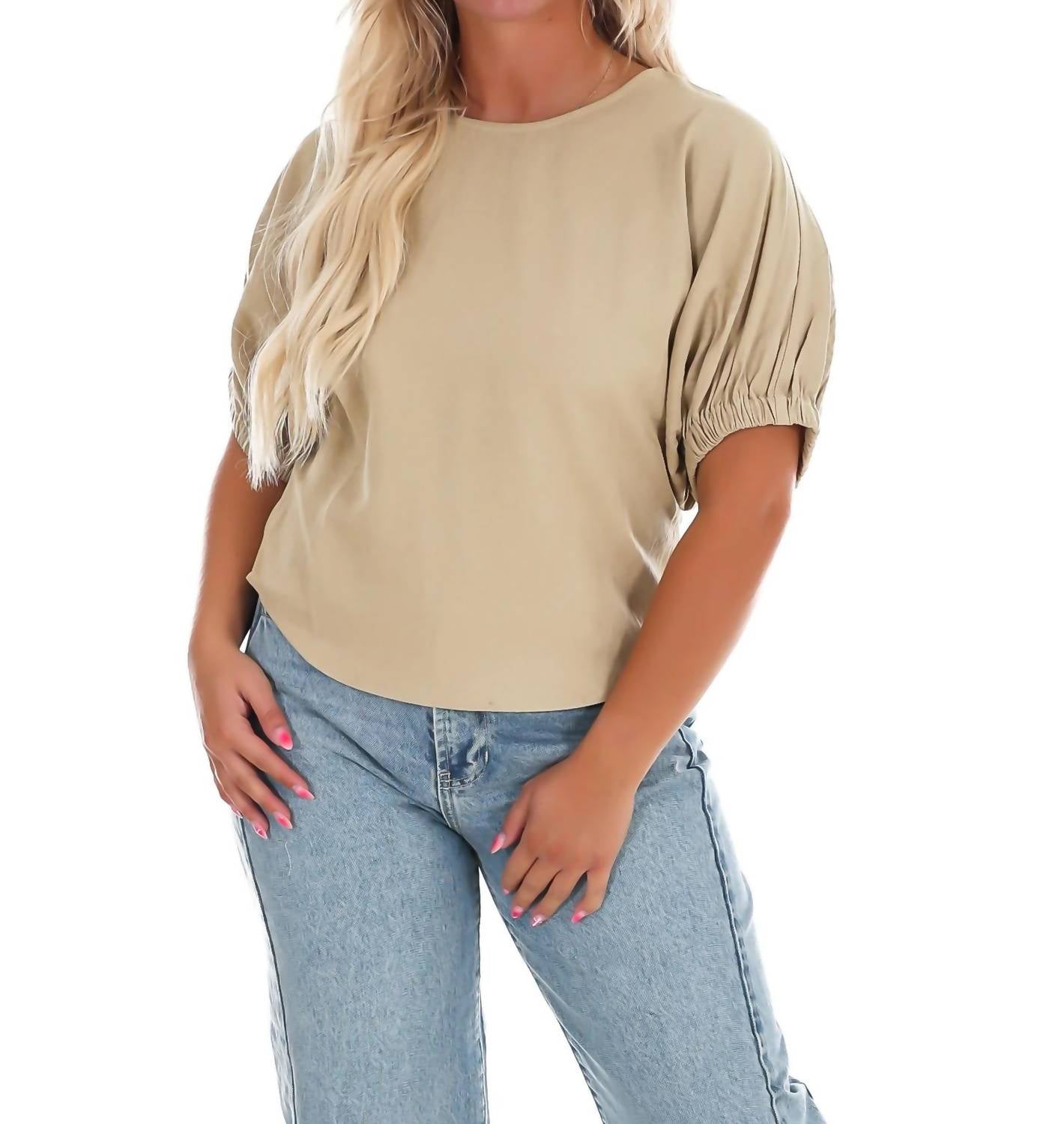 Ee:Some - Women's Easy Drape Top