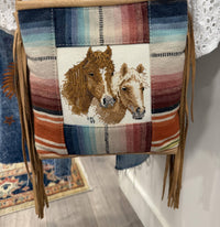 Totem Salvaged - Women's Horse Mini Crossbody Bag