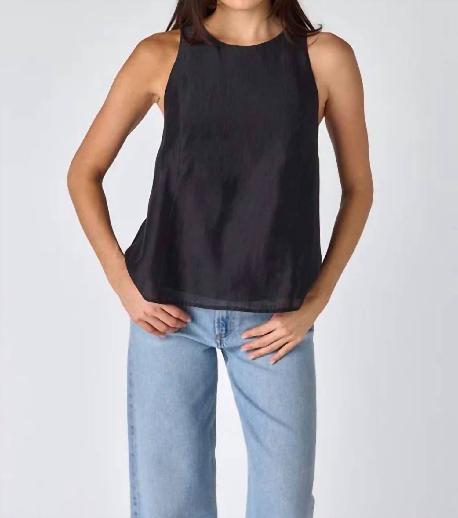 Crosby by Mollie Burch Wynne Tank in lava rock - women's tank top