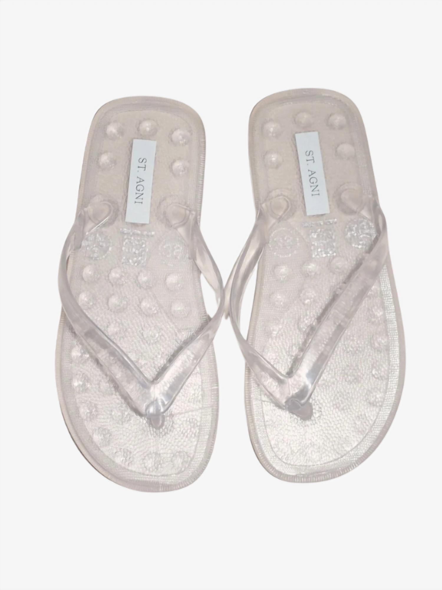 St. Agni - Women's Jelly Flip Flop