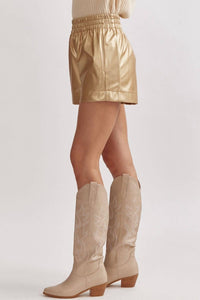 Entro - High Waisted Shorts