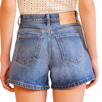 Ulla Johnson Women's Greta Short in danube - women's shorts - detail view
