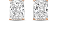 Diana M Jewels - Women's Radiant Lab-grown Diamond Stud Earrings (2.00 Tcw) - Classic