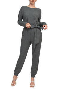 Philosophy - Crew Neck Dolman Long Sleeve Jumpsuit